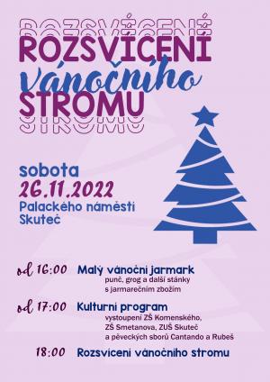 Rozsvícení vánočního stromu