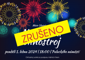 Novoroční ohňostroj - ZRUŠENO